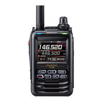 Yaesu FT5De Erweitertes Handbuch