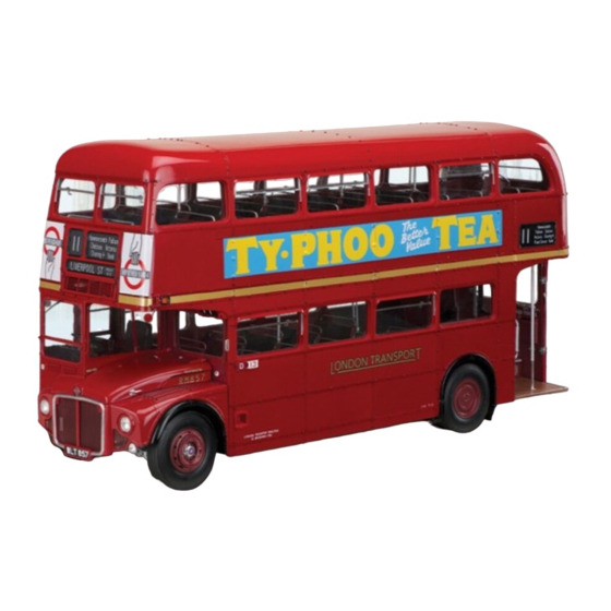 Hachette ROUTEMASTER 857 Bauanleitung