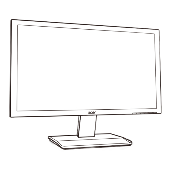 Acer VA190HQ Kurzanleitung