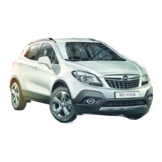 OPEL MOKKA HANDBUCH Pdf-Herunterladen | ManualsLib