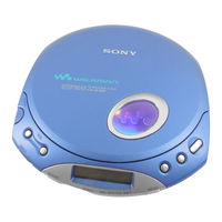 Sony Walkman D-E351 Bedienungsanleitung