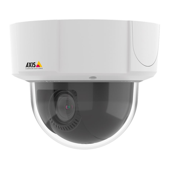 Axis Communications M5525-E Installationsanleitung