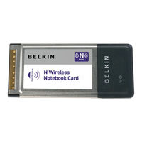 Belkin F5D8013ea Benutzerhandbuch