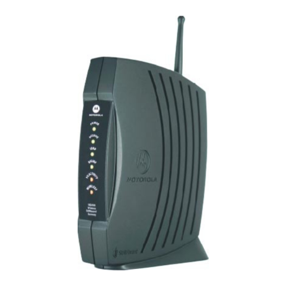 Motorola SBG900 Benutzerhandbuch