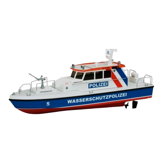 GRAUPNER MULTIBOAT Montageanleitung