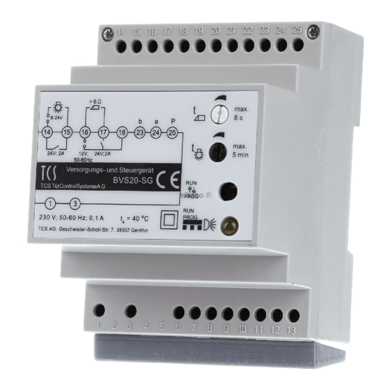 TCS ASD11011 Produktinformation