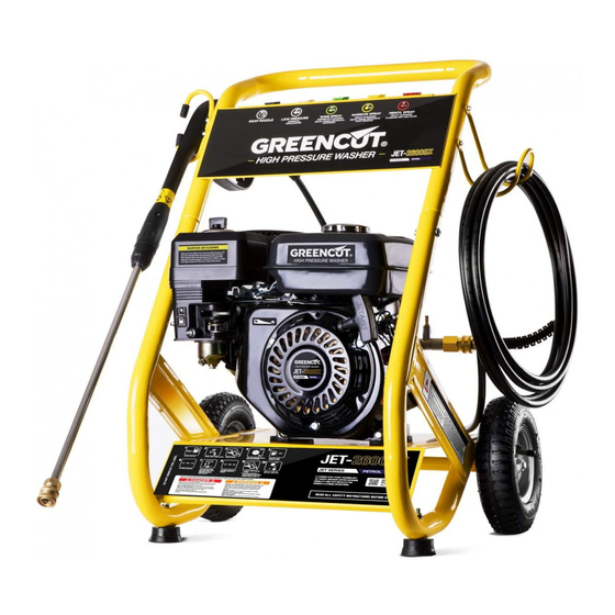Greencut JET-2600SX Betriebsanleitung