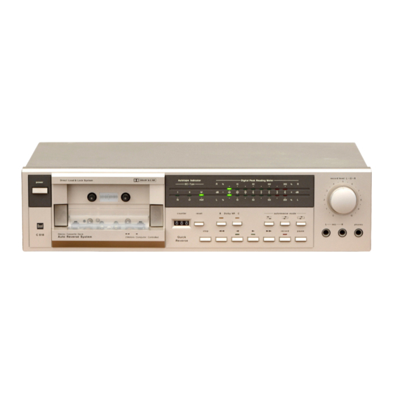 Dual C 818 Bedienungsanleitung