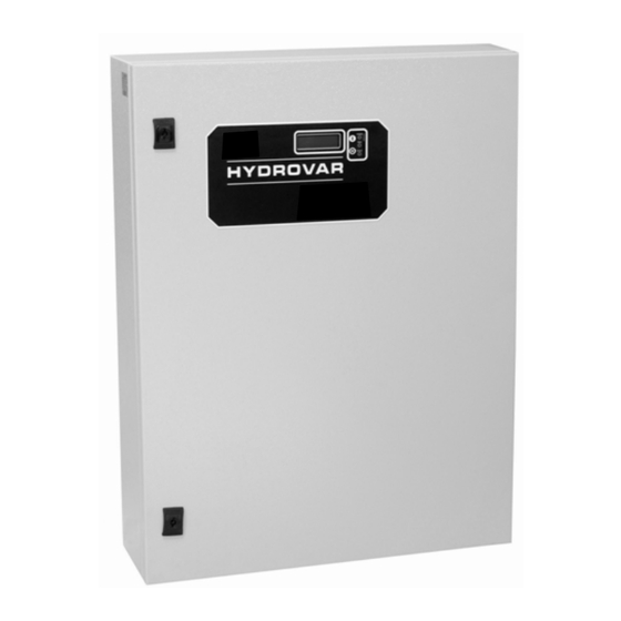 Xylem Hydrovar HV2.1f – HV3.11f Bedienungsanleitung