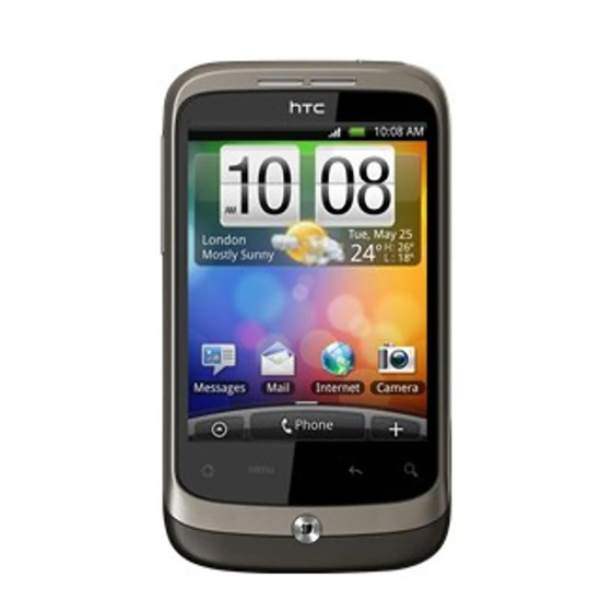 HTC WILDFIRE Kurzanleitung