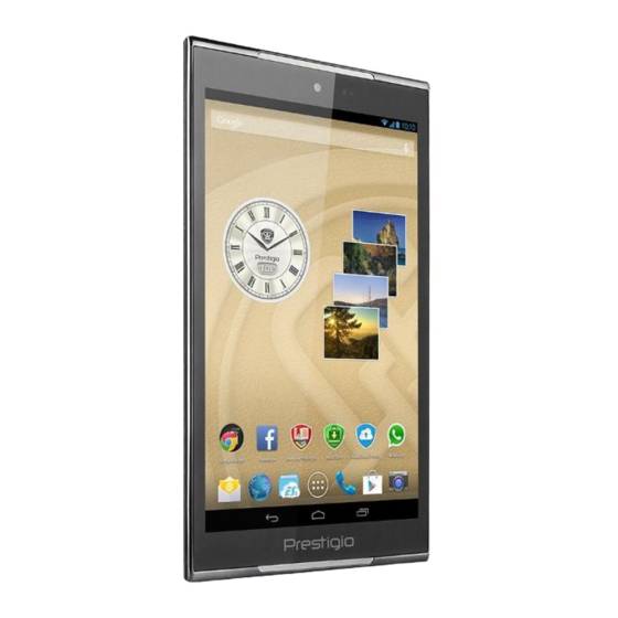 Prestigio MultiPad THUNDER 8.0i 3G Schnellstartanleitung