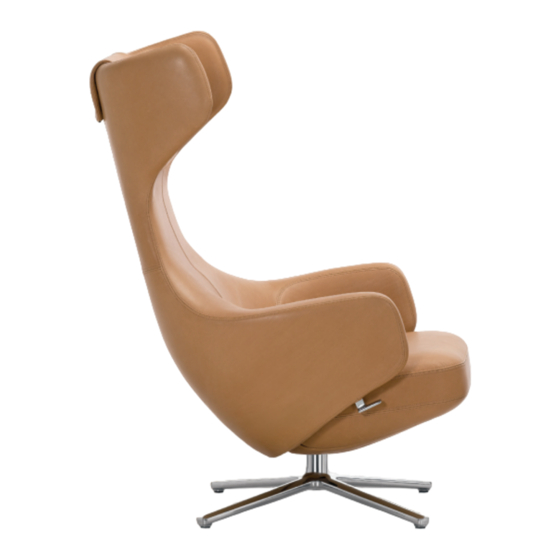 VITRA Grand Repos Gebrauchsanleitung