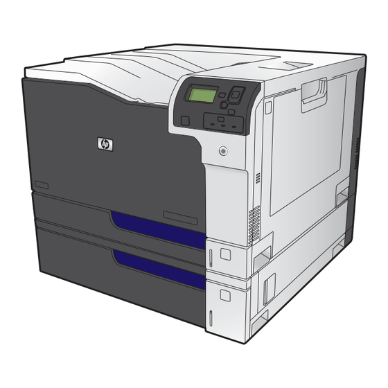 HP Color LaserJet CP5525dn Benutzerhandbuch