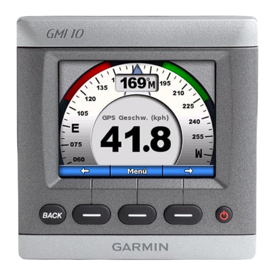 Garmin GMI-10 Installationsanweisungen
