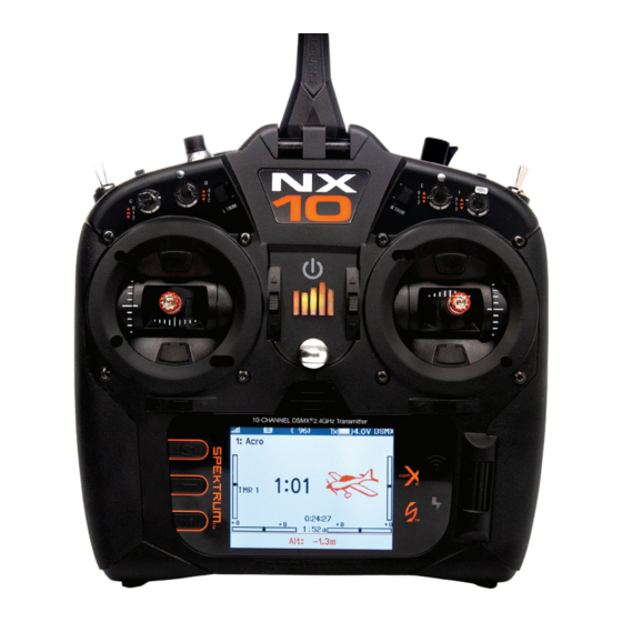 Spektrum NX10SE Bedienungsanleitung