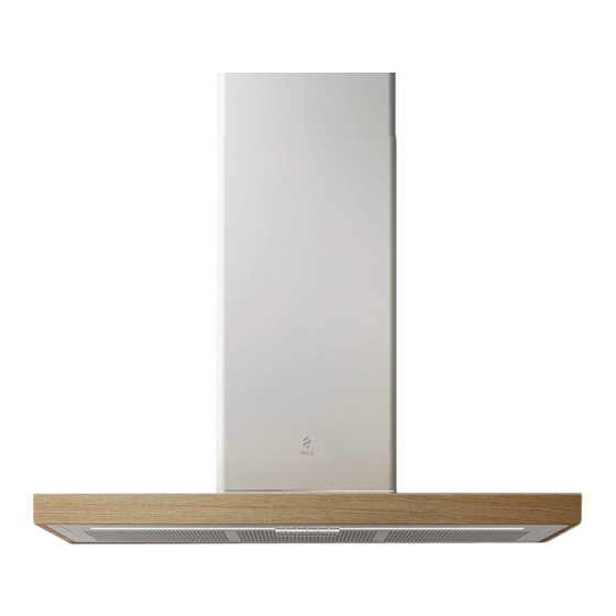 Elica BIO WH/A 90 ROVERE Montage- Und Gebrauchsanweisungen