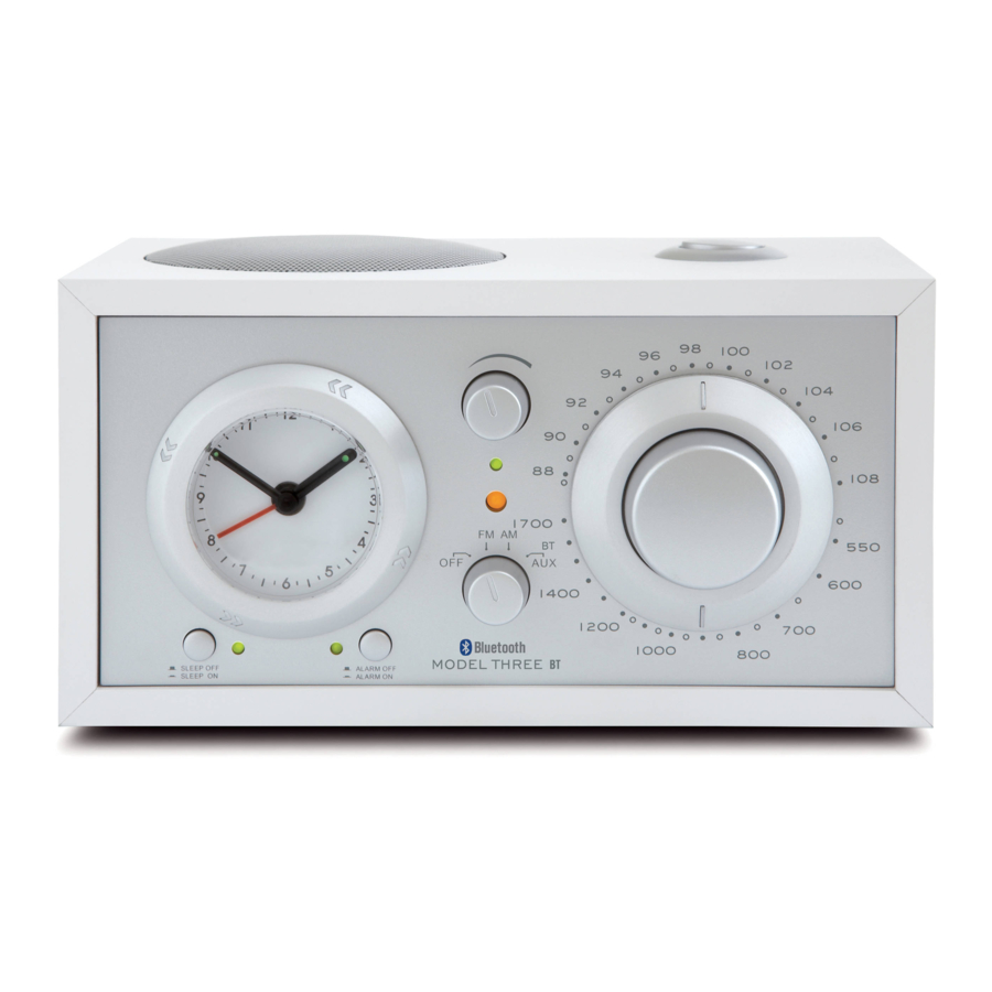 Tivoli Audio THREE BT Schnellstartanleitung