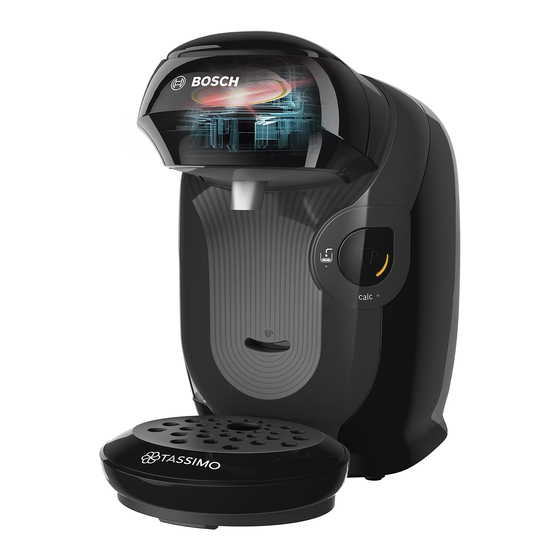 Bosch TASSIMO style TAS1102V Gebrauchsanleitung