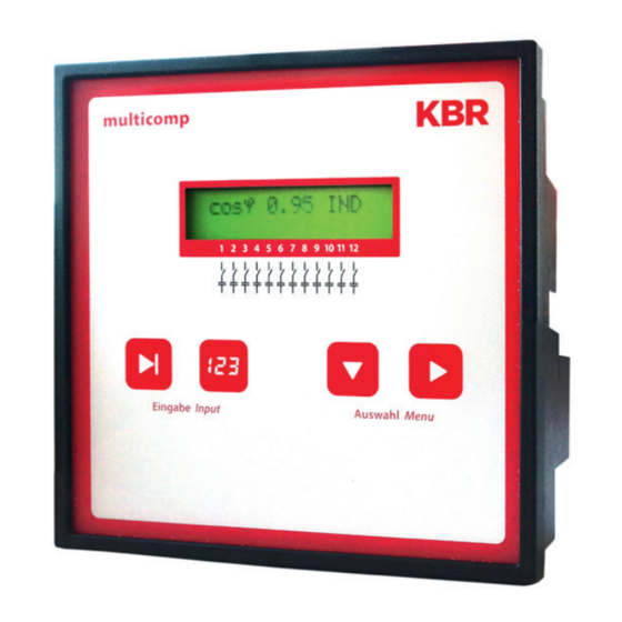 KBR multicomp F144-MS-1V1C1TI6RO-3 Bedienungsanleitung