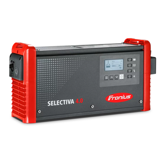 Fronius SelectION Bedienungsanleitung