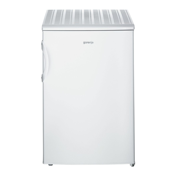 Gorenje RB4092ANW Bedienungsanleitung