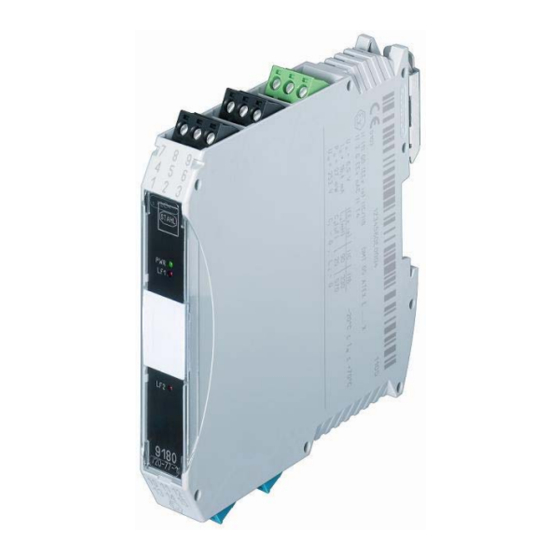 Stahl ispac 9180 Betriebsanleitung