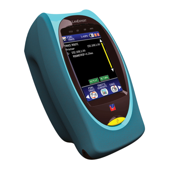PCE Instruments LANEXPERT Kurzanleitung
