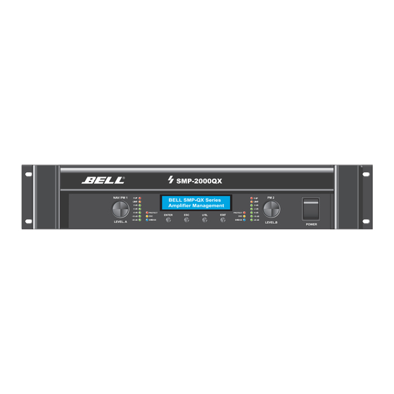 Bell SMP700QX Bedienungsanleitung
