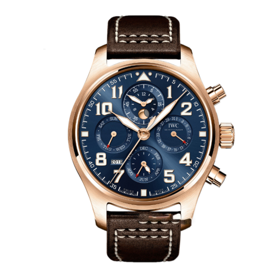 IWC Schaffhausen 3922 Bedienungsanleitung