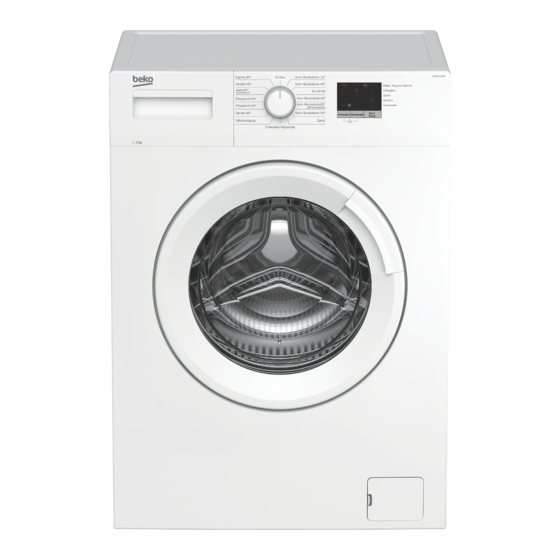 Beko WML 16106 N Bedienungsanleitung
