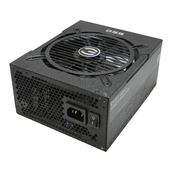 EVGA SuperNOVA 650 G1 Bedienungsanleitung