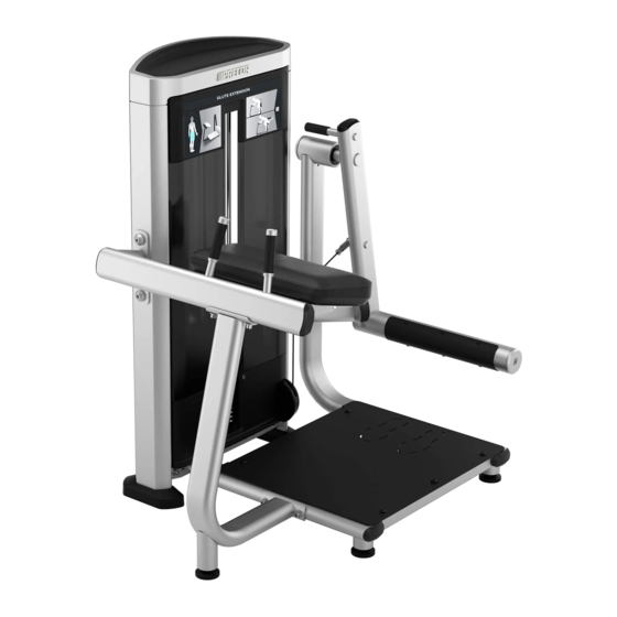 Precor RESOLUTE STRENGTH SELECTORIZED LINE RSL 618 Erste Schritte