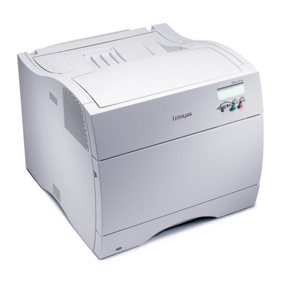 Lexmark optra c710 Benutzerhandbuch