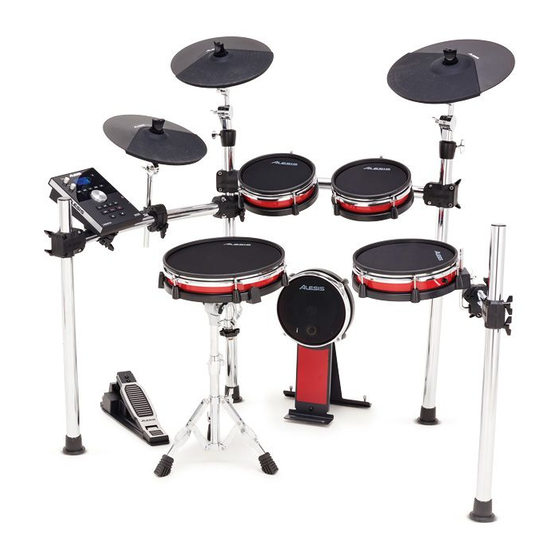 Alesis Crimson Mesh Kit Montageanleitung