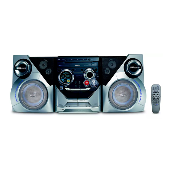 Philips FWM372 Schnellstartanleitung