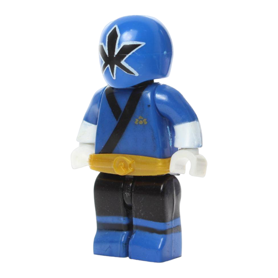 MEGA BLOKS Power Rangers Samurai 5714 Handbuch