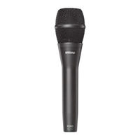 Shure KSM9 Bedienungsanleitung