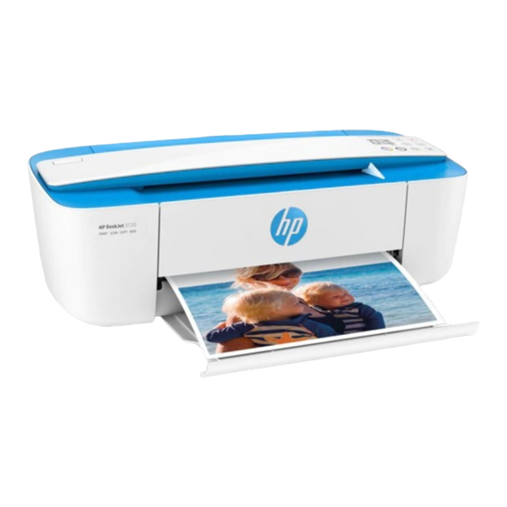 HP DeskJet 3700 Bedienungsanleitung