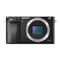 Sony a 6000 Handbuch