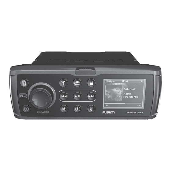 Fusion MS-AV700i Bedienungsanleitung