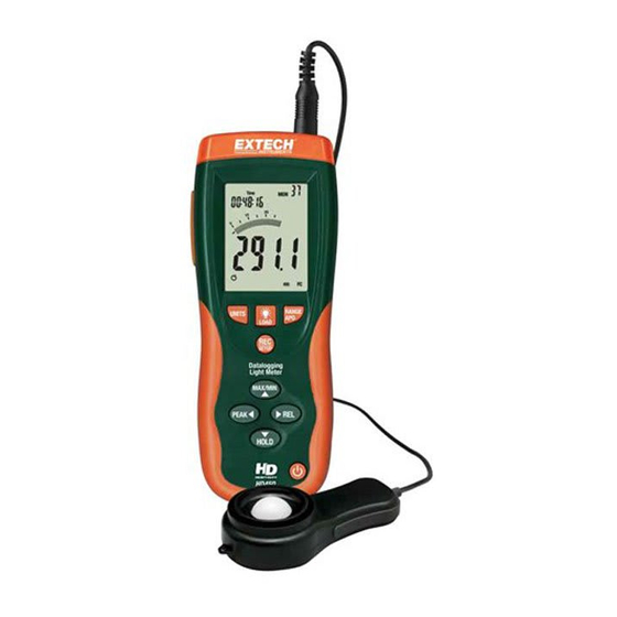 Extech HD450 Bedienungsanleitung