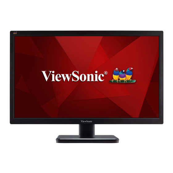 ViewSonic VA2223-H Bedienungsanleitung