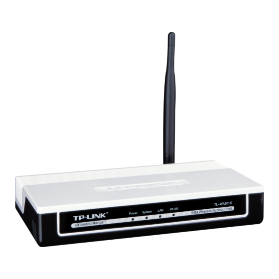 TP-Link TL-WA501G Benutzerhandbuch