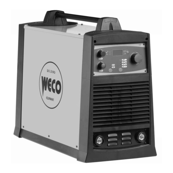 Weco 400 Power Pulse Bedienungsanleitung