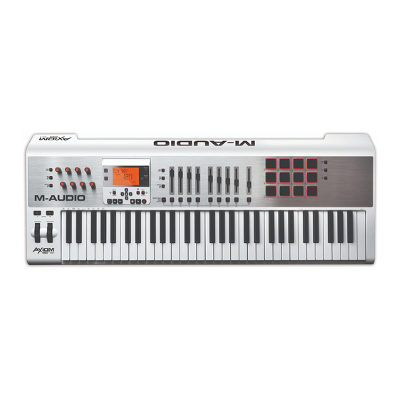 M-Audio Axiom AIR 61 Handbücher