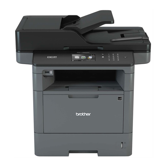 Brother DCP-L5500D Installationsanleitung