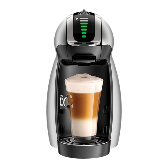 DeLonghi Nescafe Dolce Gusto Genio Bedienungsanleitung