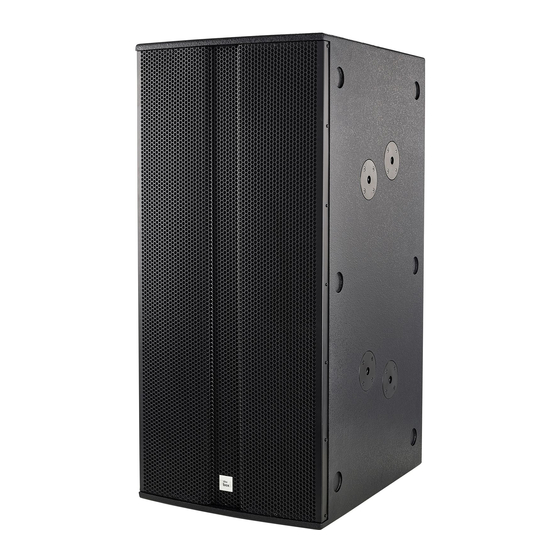 thomann The box pro TP218/1600 A Bedienungsanleitung