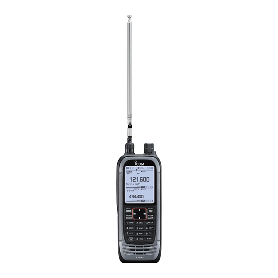 Icom IC-R30 Bedienungsanleitung