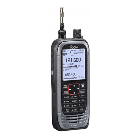Icom IC-R30 Bedienungsanleitung
